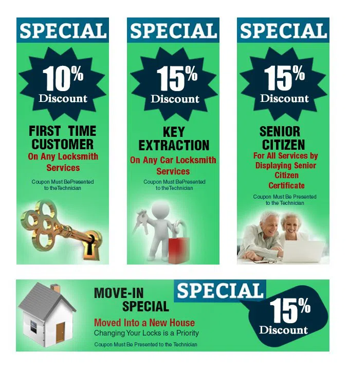 Aurora Lock And Safe, Aurora, CO 303-214-7047 - coupon9-set-four